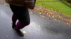 Outdoor Adventures In Pantyhose Featuring Public Scenes And Nature Settings With Relaxed Vibes