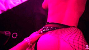 A sexily clad Kiki Klout dances as stripper at Broward gas station and gets picked up