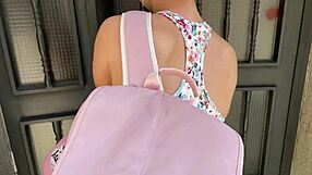 Stepsan Rips Leggings Into Pussy!