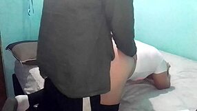 estabamos haciendo webcam y filmamos como cogemos de perrito