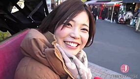 Nipple licking with a nasty look and exquisite tongue and she sucks and swallows cock deep and thick blowjob