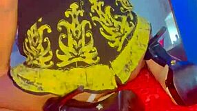 i saw my stepmother in red lingerie outdoors