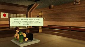 girl broke into my cave so i fucked her 😈