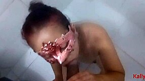 Married naughty woman sucks cock expertly