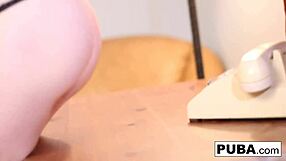 i'm busty brett posing nude in my red high heels