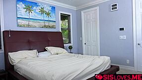 stepsiblings dani blue and sophia sweet raid stepbro's room