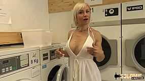 Kim Milf Fucks Two Young Guys