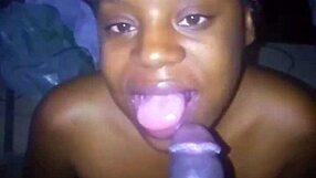 Katt Williams' Lil Sis Gives Sloppy Blowjob And Deepthroat!