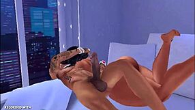 dicking down my best friend with rough anime hentai action