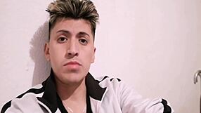 skinny old mexican cuckold watches masturbation