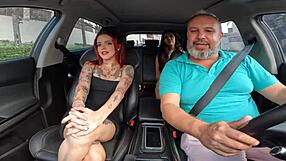 carona com a carioca rainha bibs fazendo loucuras nas ruas de são paulo