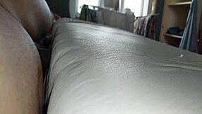 Wow! I Fuck the Hole in the Mattress and Ejaculate All Over It!