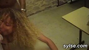 three amateur nurses with young doctor in compilation