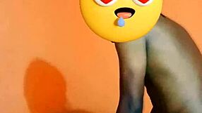 Tiny black beauty gets naughty in this teen porn video.