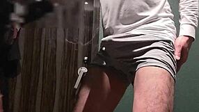 Forbidden! Stunning Lady Slaps Penis and Balls for Hours