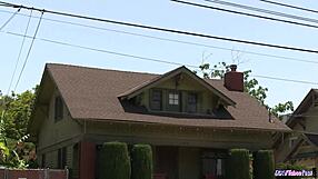 Curvy Ebony Milf Fucked After Sucking Cock