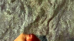 Slow Motion Little 18+ Dick Cumshot