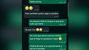 Neighbor invites for lingerie show