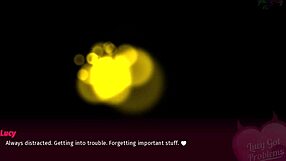 lucy the magical girl kisses her asian blonde lover with big tits in hentai