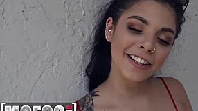 Gina Valentina Spreads Pussy For Cash!