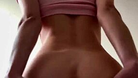 Cute Maiskii touches her hairless pussy to please you in solo play