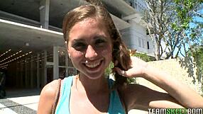 Povlife Teen 18+ Riley Reed POV Big Cock Blowjob Sex