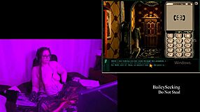 Gay BBW With Big Natural Tits Plays Naked In Blackmoor Manor Part 7