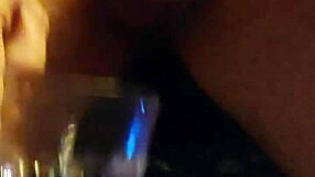 Drunk guy pissing and sipping it in a twisted game.