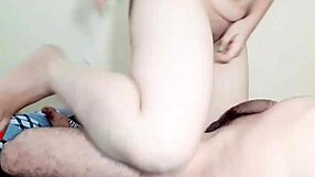 Watch this white teen get her pussy licked and fucked