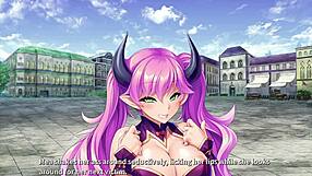 Stealing monster girl harem ep1 involves creamping stuck demon in anime game