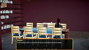 Intriguing Blonde Game in My New Family