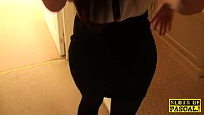 British sub dominated with dick