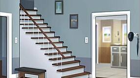 Stepmom And Her Friend Fuck Stepson Intensely