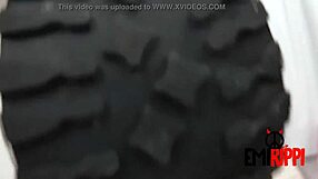 escravinha worships queen's feet with podolatria and trampling in fetish bdsm