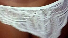 Brazilian Teen on Sofa, Prostitute Jerking Off