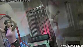 asian mistress whips me hard? glasses on.