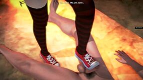 Feeling the intense shoejob and footjob ecstasy with mavis dracula in hotel transylvania 3d porn