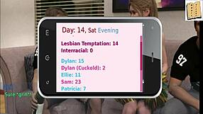 Wife Plays Erotic Game with Mother-in-Law