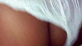 Brazilian Teen on Sofa, Prostitute Jerking Off