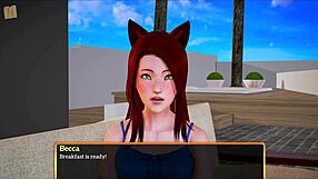 i explore my new family's small tits in homemade erotic fun