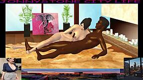 Jonnystone Brings Home Asian Girl For Interracial Monster Cock Action