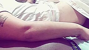 horny latina fan begs for bareback creampie cumshot in her big tits