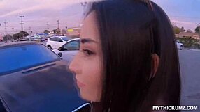 asian american teen babe on blowjob mission 😏