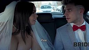 العروس تخون مع غريب في حمام الزفاف المغلق