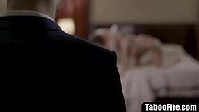 blonde milf housewife deals with family issues