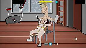 i'm fuckerman in part 5, hitting the sex gym with big tits and asses all around