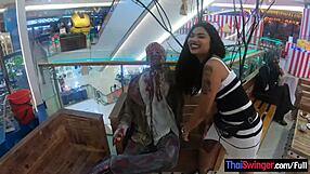 thai amateur teen girlfriend plays with vibrator after fun day