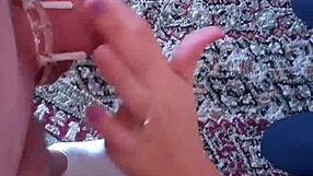 You stay locked in chastity while i tease your orgasm with humiliation and femdom handjob