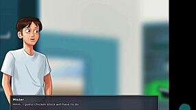 Summertime saga 31 • busty blonde roxxy in the shower teasing pussy pov