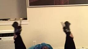 Brunette Babe Feels Intense Anal With Big Cock Cumshot